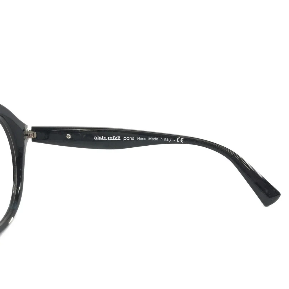 Alain Mikli Eyeglasses Frames Floretta A03118 004 Red Teal Stain Round 54-18-140